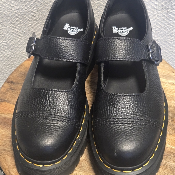 Dr. Martens Black Addina Shoes - Picture 4 of 5